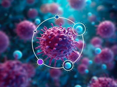 CAR T-cell attacking cancer cells