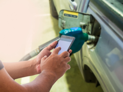 Mobile Payment Tanken