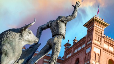 Madrid city shot