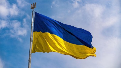 Ukraine Flagge