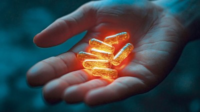 Leuchtend orange Tabletten