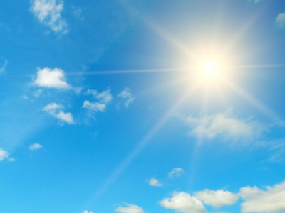 Strahlender Sonnenschein