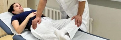 Orthopädischer Test bei Hüftschmerzen