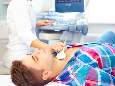 Ultraschalluntersuchung der Schilddrüse