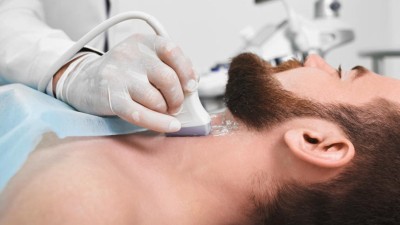 Ultraschalluntersuchung der zervikalen Lymphknoten