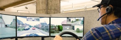 Telefahrstation des Berliner Start-ups Vay.