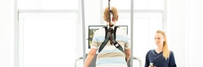 Perturbationslaufband (MediTouch BalanceTutor™ BT100, Tnuvot, Israel)