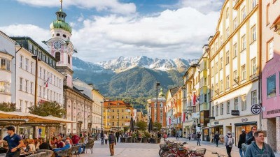 Panorama Innsbruck und Berge