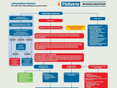 Behandlungspfad: Leitsymptom Zyanose - Was sollte bei der Differenzialdiagnose bedacht werden?