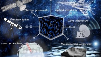 Superschwarzes Aerogel