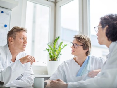 Ärztlicher Austausch