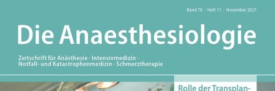 Die Anaesthesiologie