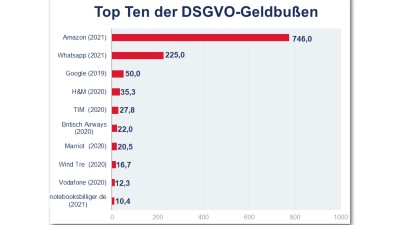 Das sind die größten DSGVO-Sünder | springerprofessional.de