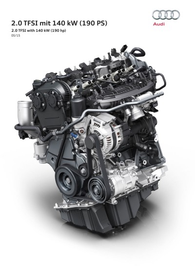 Automobil + Motoren  Audis 2.0 TFSI wird mit neuartigem