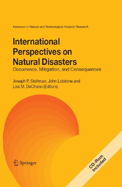 Cover für Buch International Perspectives on Natural Disasters: Occurrence, Mitigation, and Consequences