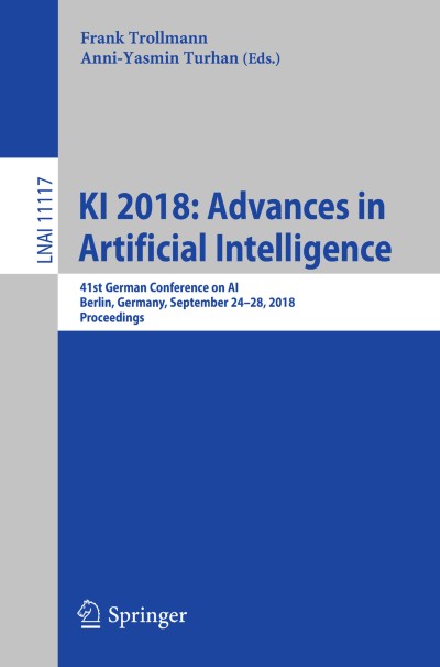 Link zu Buch KI 2018: Advances in Artificial Intelligence