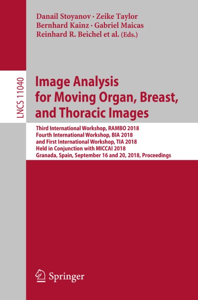 Cover of Book Image Analysis for Moving Organ, Breast, and Thoracic Images