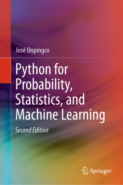 Cover of Book Python for Probability, Statistics, and Machine Learning