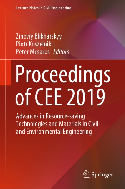 Link zu Buch Proceedings of CEE 2019