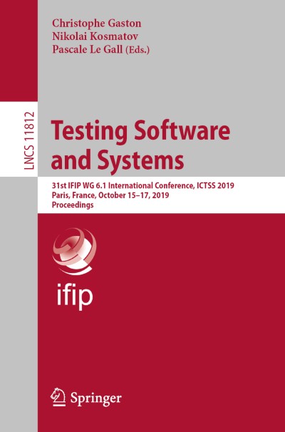 Link zu Buch Testing Software and Systems