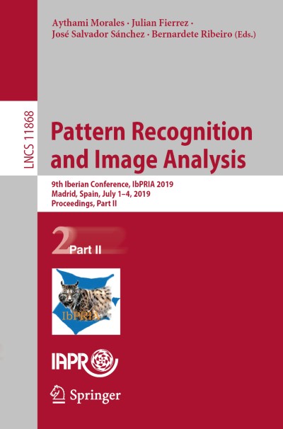 Cover für Buch Pattern Recognition and Image Analysis