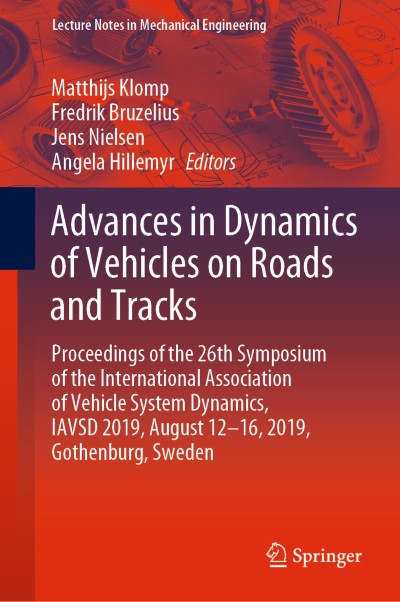 Cover für Buch Advances in Dynamics of Vehicles on Roads and Tracks