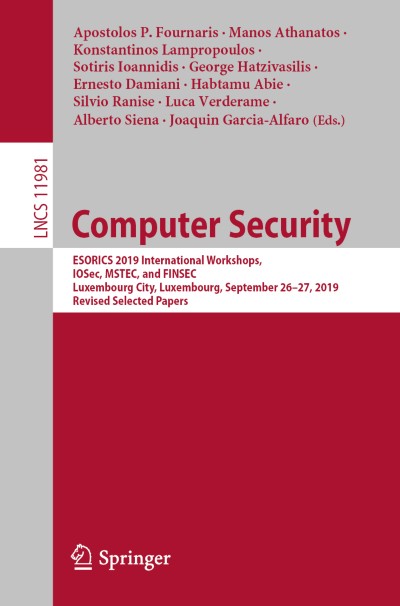 Cover für Buch Computer Security