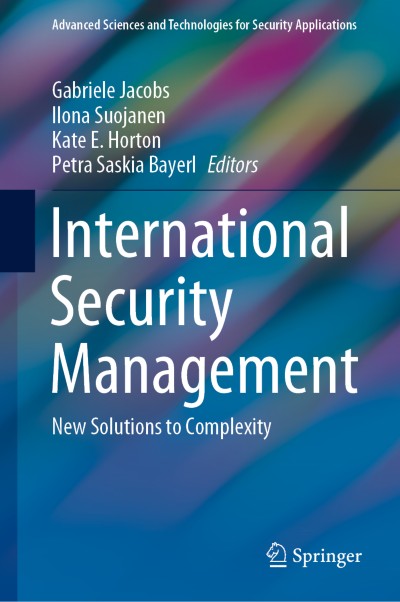 Cover für Buch International Security Management