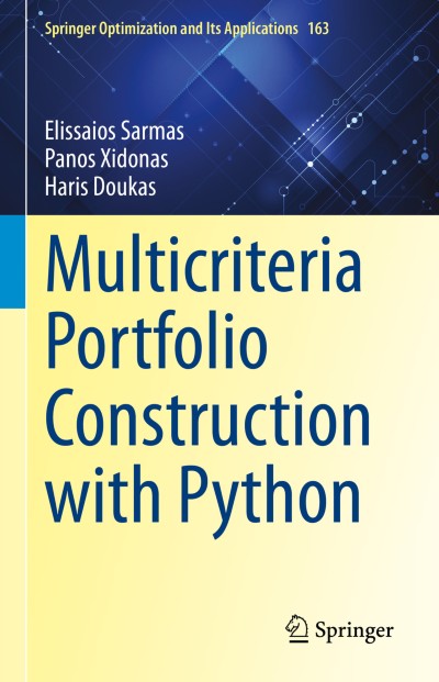 Cover of Book Multicriteria Portfolio Construction with Python