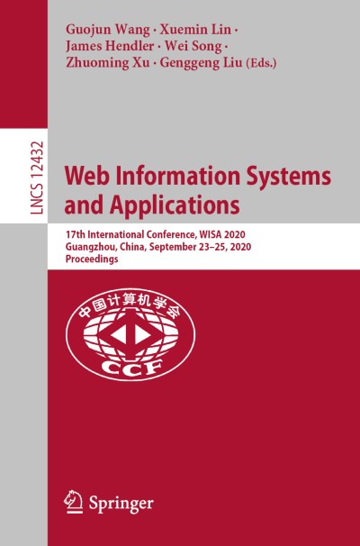 Link to Book Web Information Systems and Applications