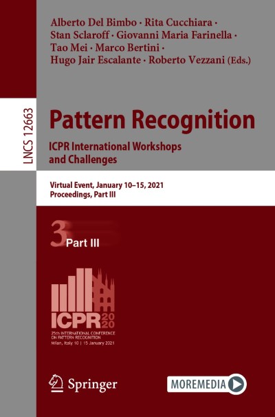 Link to Book Pattern Recognition. ICPR International Workshops and Challenges