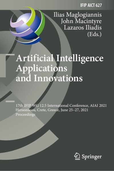 Cover of Book Artificial Intelligence Applications and Innovations