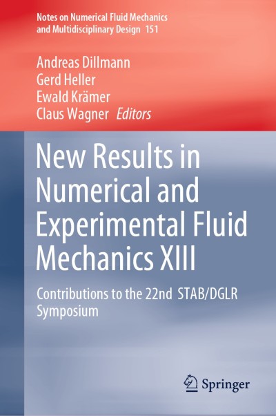 Link to Book New Results in Numerical and Experimental Fluid Mechanics XIII