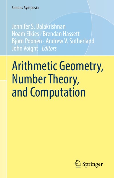 Link to Book Arithmetic Geometry, Number Theory, and Computation