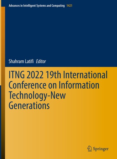 Link zu Buch ITNG 2022 19th International Conference on Information Technology-New Generations