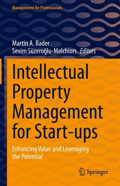 Link to Book Intellectual Property Management for Start-ups