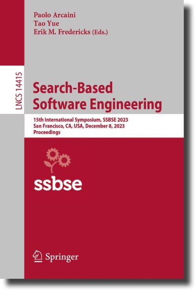 Link to Book Search-Based Software Engineering