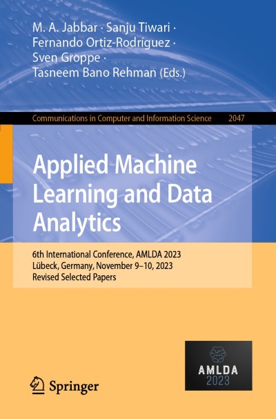 Link to Book Applied Machine Learning and Data Analytics