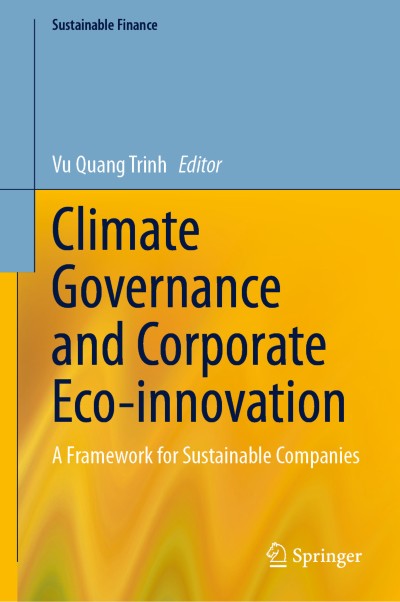 Cover für Buch Climate Governance and Corporate Eco-innovation
