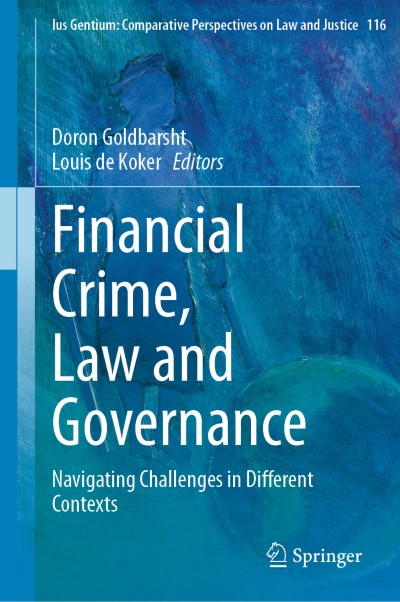 Cover of Book Financial Crime, Law and Governance
