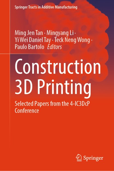 Link to Book Construction 3D Printing