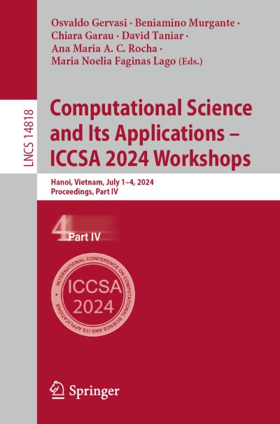 Link zu Buch Computational Science and Its Applications – ICCSA 2024 Workshops