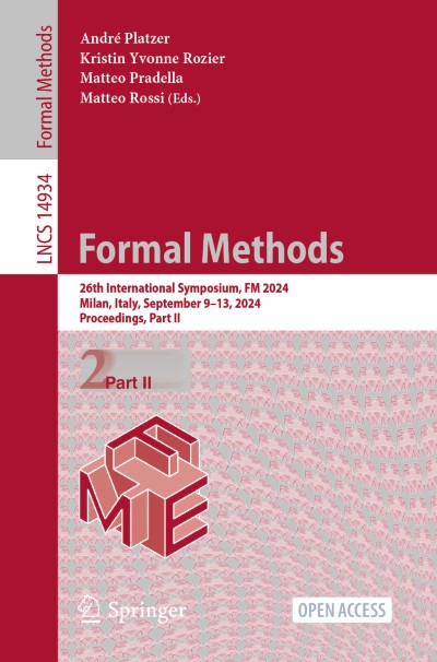 Cover of Book Formal Methods