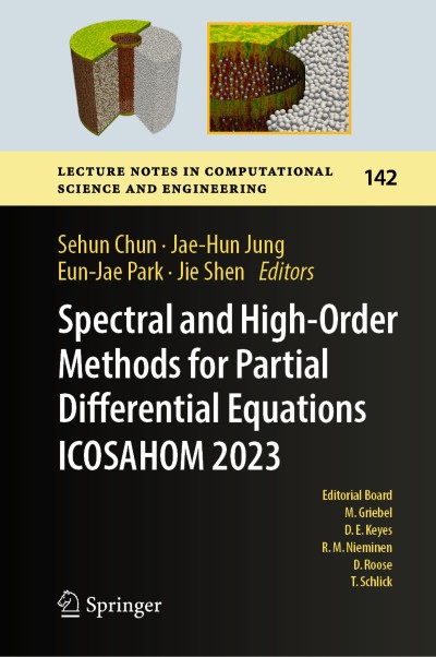 Cover für Buch Spectral and High-Order Methods for Partial Differential Equations ICOSAHOM 2023