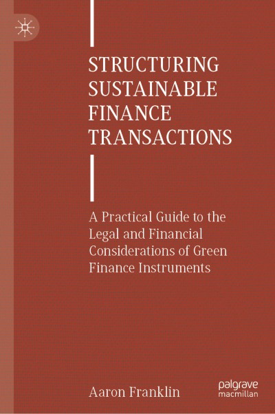 Structuring Sustainable Finance Transactions | springerprofessional.de