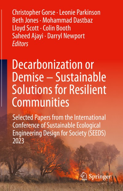 Cover für Buch Decarbonization or Demise – Sustainable Solutions for Resilient Communities