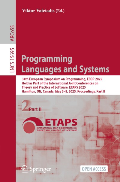 Programming Languages and Systems