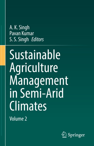 Link to Book Sustainable Agriculture Management in Semi-Arid Climates