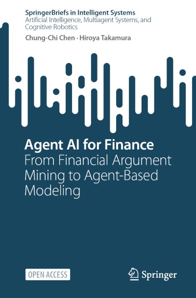 Cover für Buch Agent AI for Finance