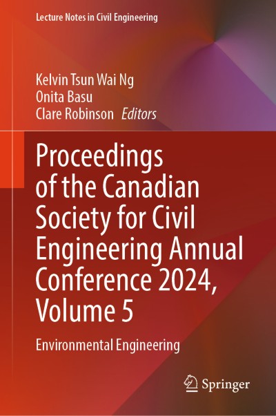 Proceedings of the Canadian Society for Civil Engineering Annual Conference 2024, Volume 5